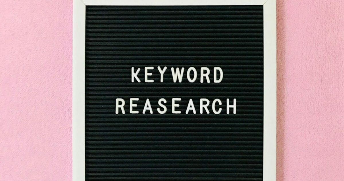 Keyword research 95