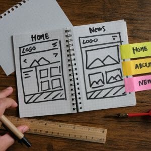 UI and UX - user interface, user experience designer.