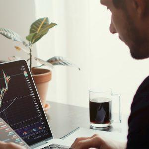 Stock trading graph price prediction and profit gain